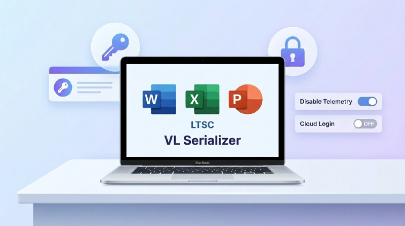 Mac Office 정품인증 방법 | 볼륨 라이선스 VL Serializer로 LTSC 설치