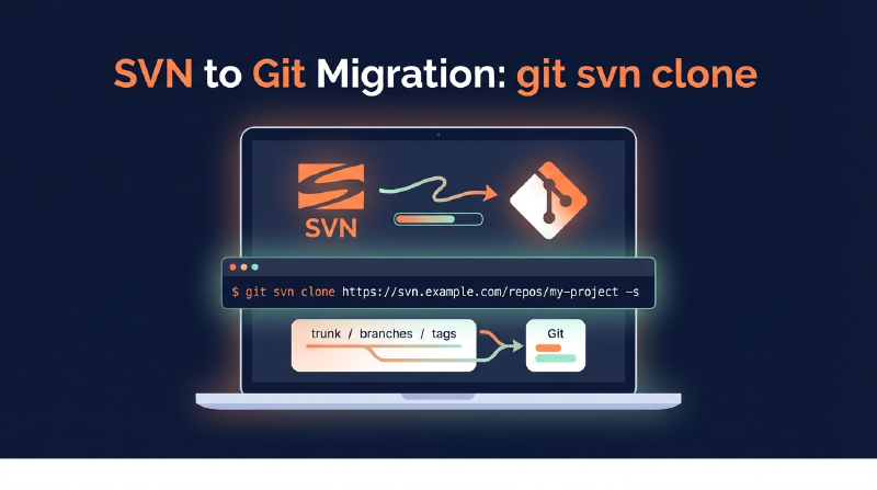 SVN을 Git으로 이전하는 방법: git svn clone